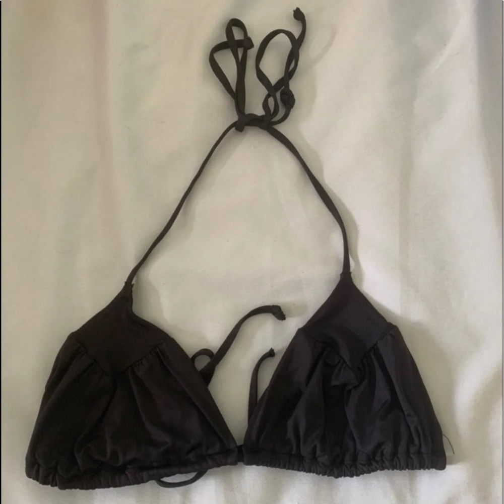 h&m black bikini top